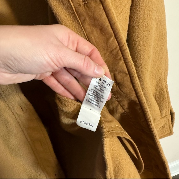 Joie Minimalist Button Down Casual Coat Jacket - Picture 7 of 8